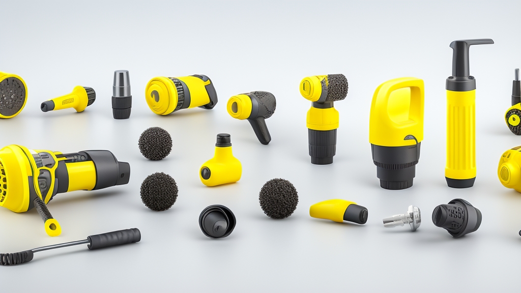 Karcher locsolófejek és szórópisztolyok különböző öntözési módokkal